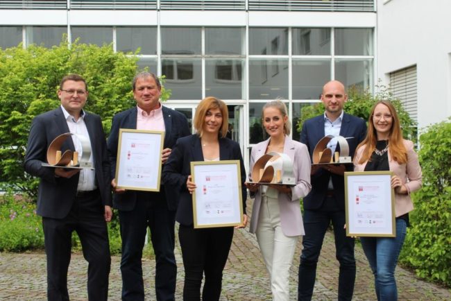 Preisträger Johanna-Frank-Preis 2022 Johanna Frank, Preis, Unternehmen, Preisträger, Vereinbarkeit, Familie und Beruf, Weiden, Neustadt, Bündnis für Familie